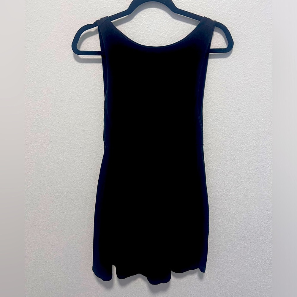 Forever 21 Cotton Black Sundress Size Medium